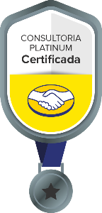 Medalha Consultoria Platinum Certificada pelo Mercado Livre